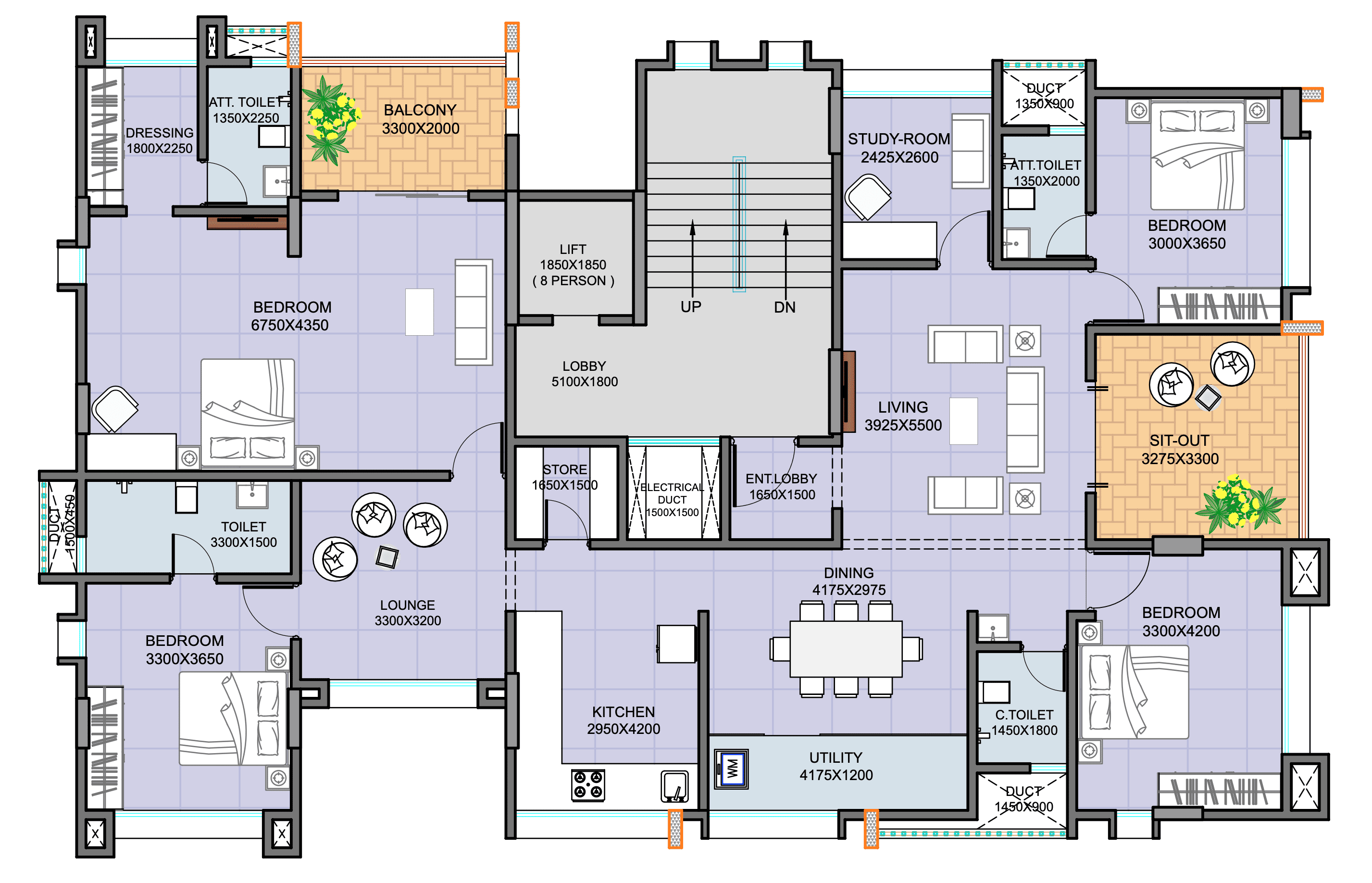 4 BHK